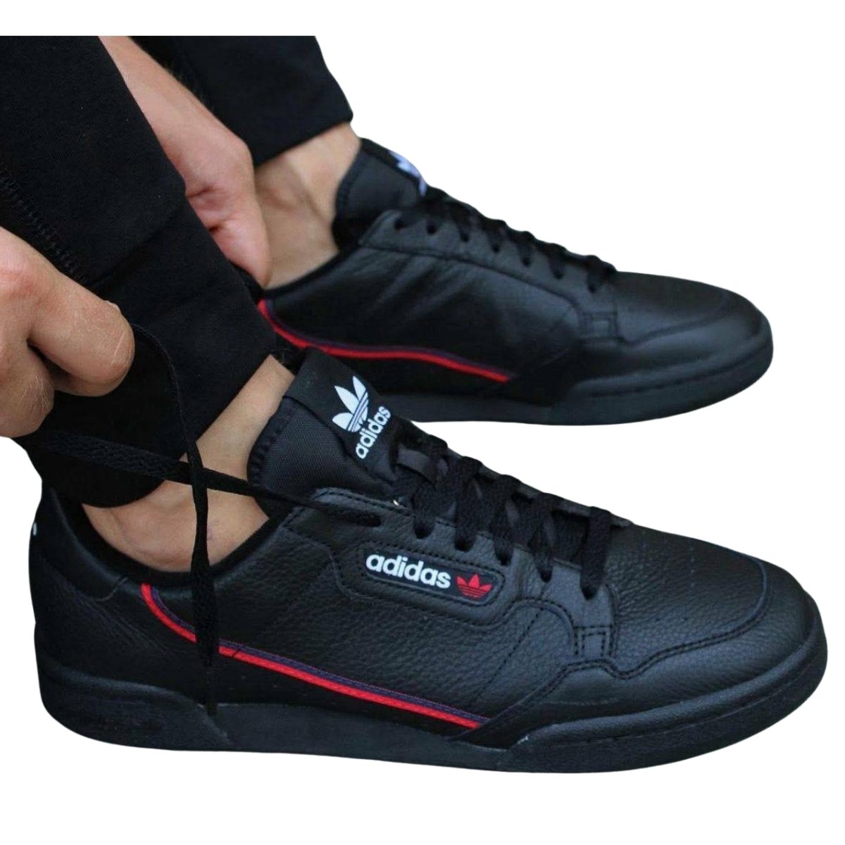 Zapatillas Adidas continentales 80 para hombre color negro en Santander de Quilichao Colombia